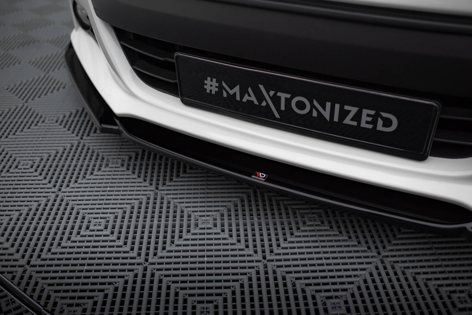Maxton Design Splitter delantero V.1 + Flaps para Subaru BRZ Mk1 - imagen 4