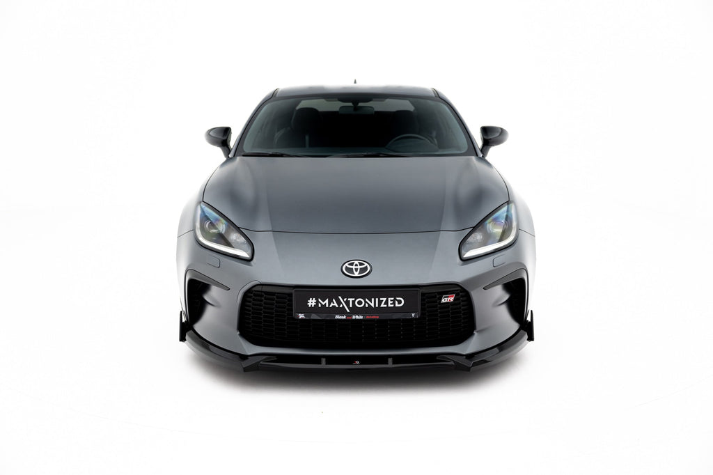 Maxton Design Splitter delantero V.1 + Flaps para Toyota GR86 Mk1 - imagen 2