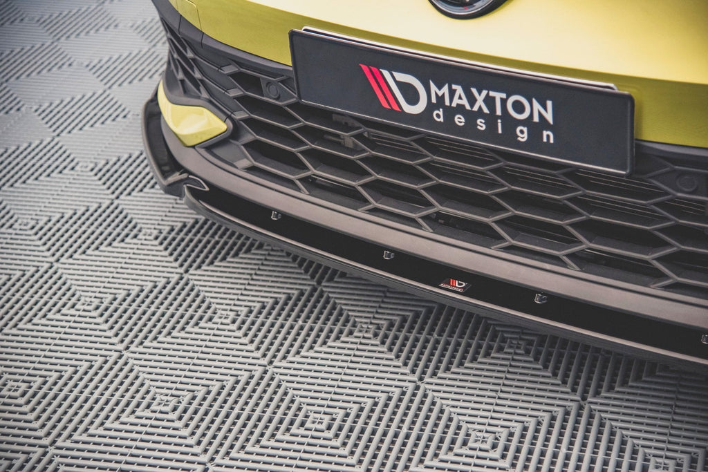 Maxton Design Splitter delantero V.1 + Flaps para Volkswagen Golf GTI Clubsport Mk8 - imagen 3