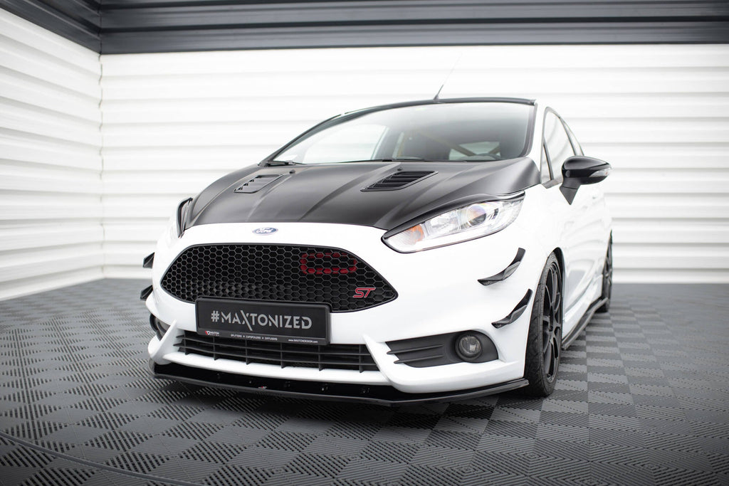 Maxton Design Splitter delantero V.1 para Ford Fiesta ST Mk7 Facelift - imagen 1