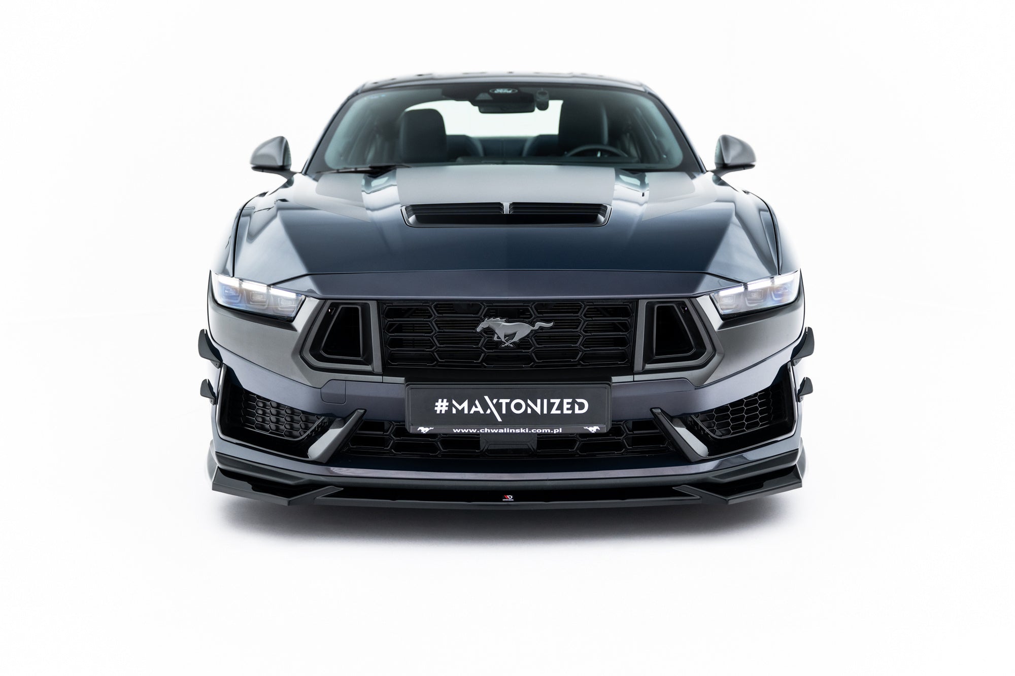 Maxton Design Splitter delantero V.1 para Ford Mustang Dark Horse Mk7 - imagen 3