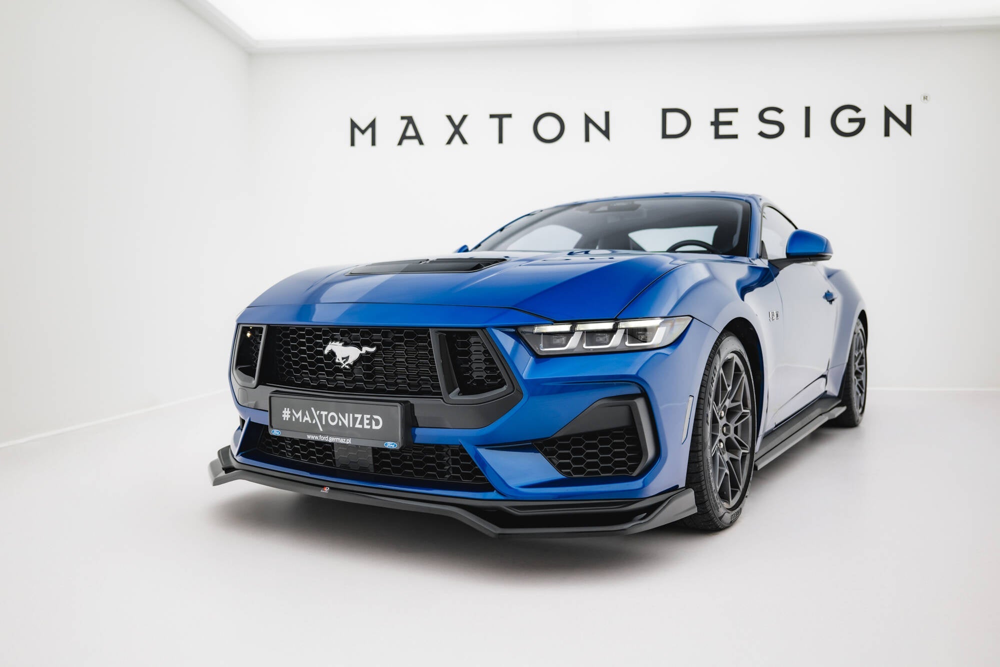 Maxton Design Splitter delantero V.1 para Ford Mustang GT Mk7 - imagen 1