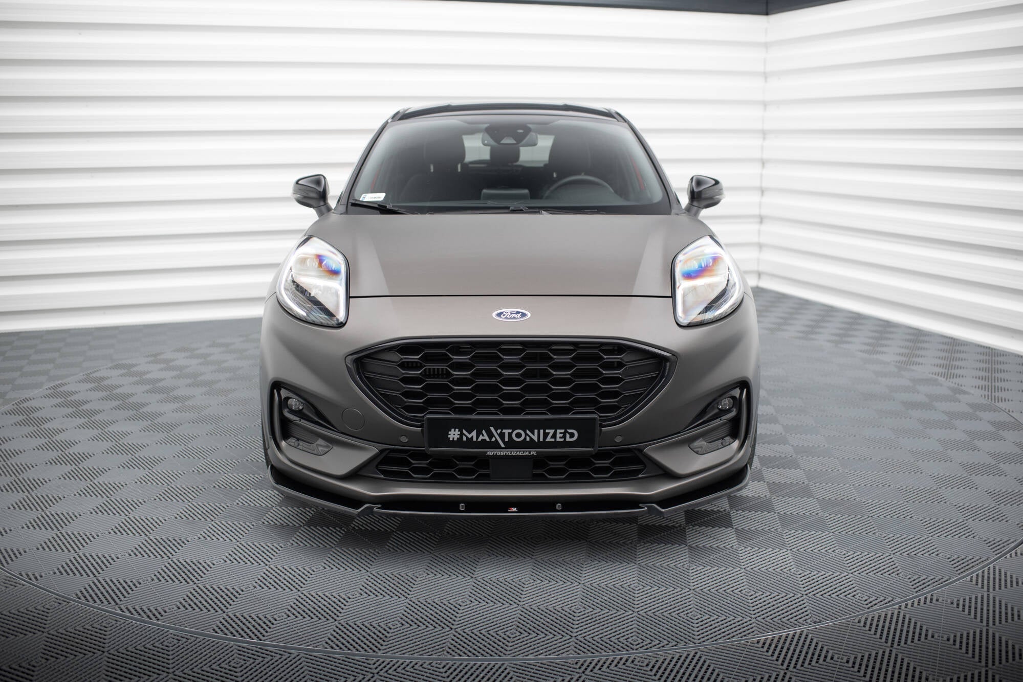Maxton Design Splitter delantero V.1 para Ford Puma ST / ST-Line Mk1 - imagen 2