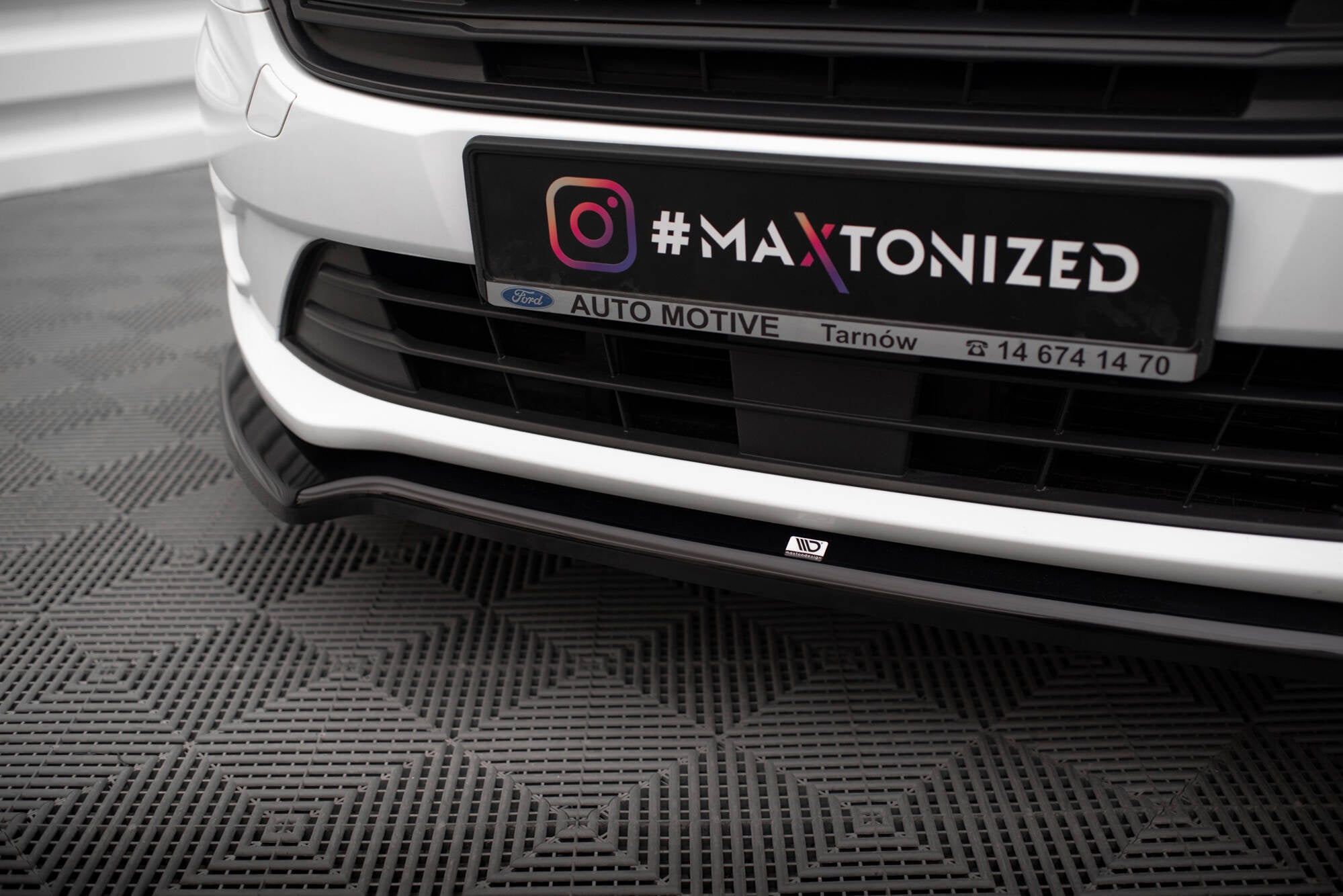 Maxton Design Splitter delantero V.1 para Ford Transit Connect Mk2 Facelift - imagen 3