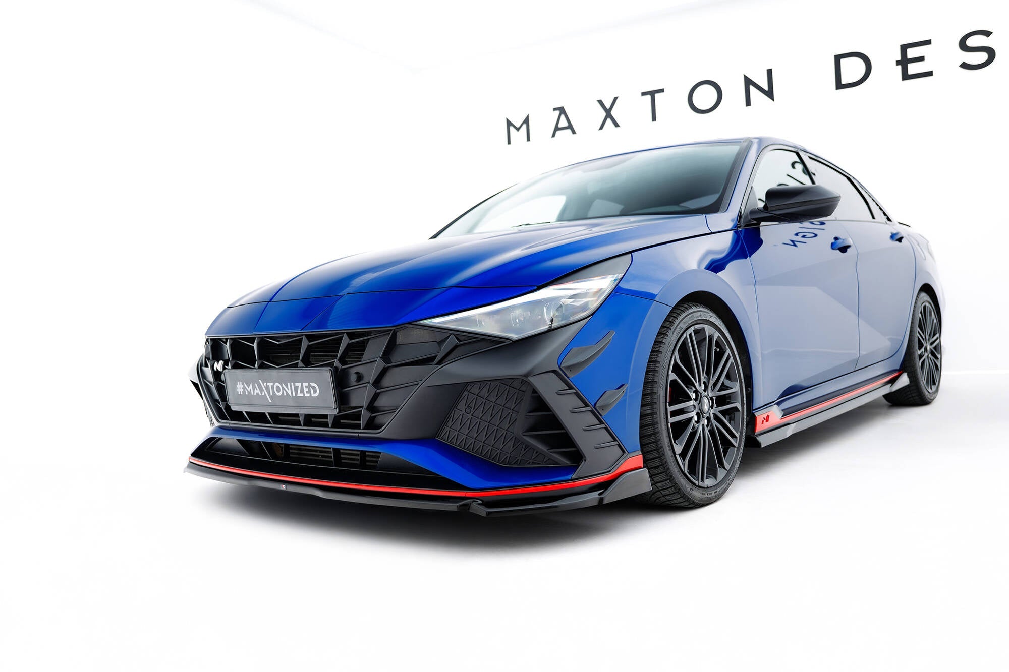 Maxton Design Splitter delantero V.1 para Hyundai Elantra N Mk7 - imagen 1