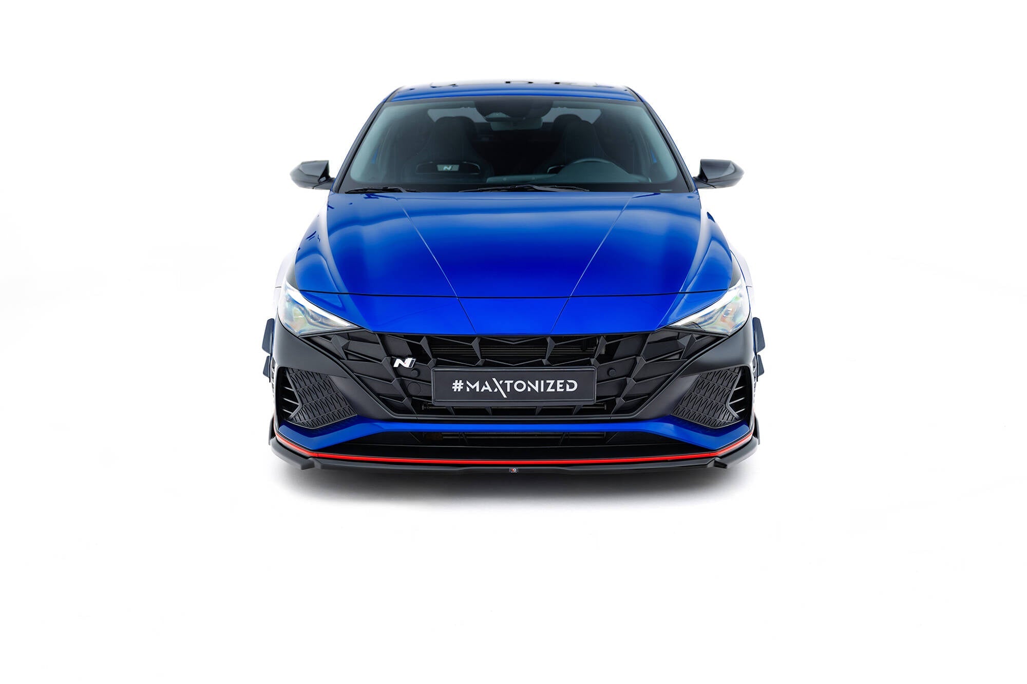 Maxton Design Splitter delantero V.1 para Hyundai Elantra N Mk7 - imagen 2