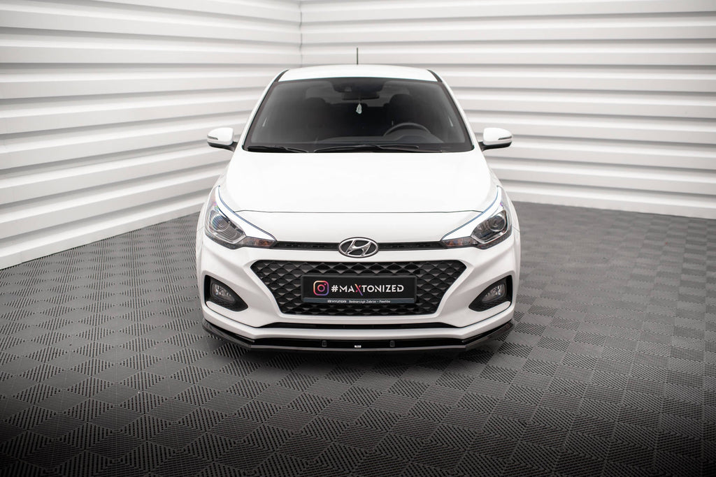 Maxton Design Splitter delantero V.1 para Hyundai I20 Mk2 Facelift - imagen 2