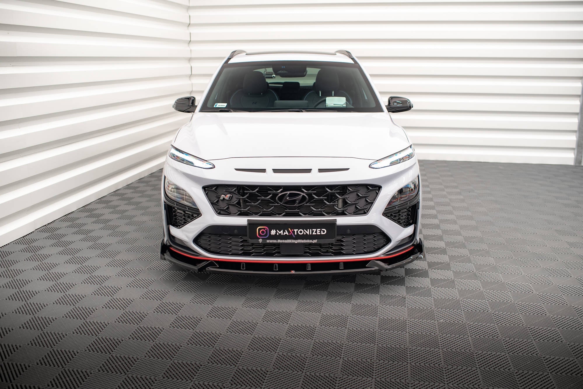 Maxton Design Splitter delantero V.1 para Hyundai Kona N Mk1 - imagen 2