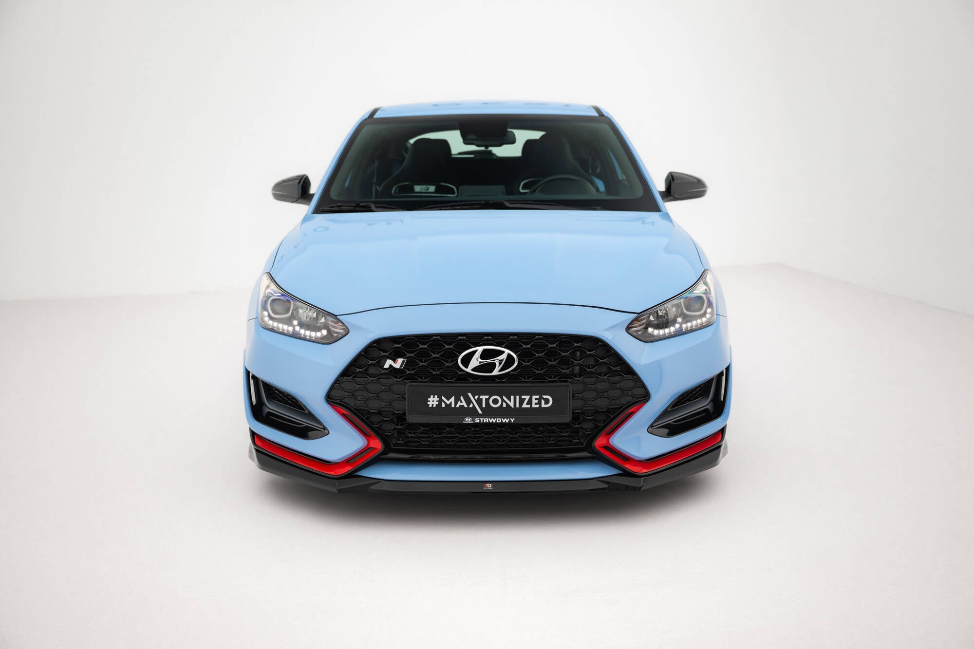 Maxton Design Splitter delantero V.1 para Hyundai Veloster N Mk2 - imagen 2