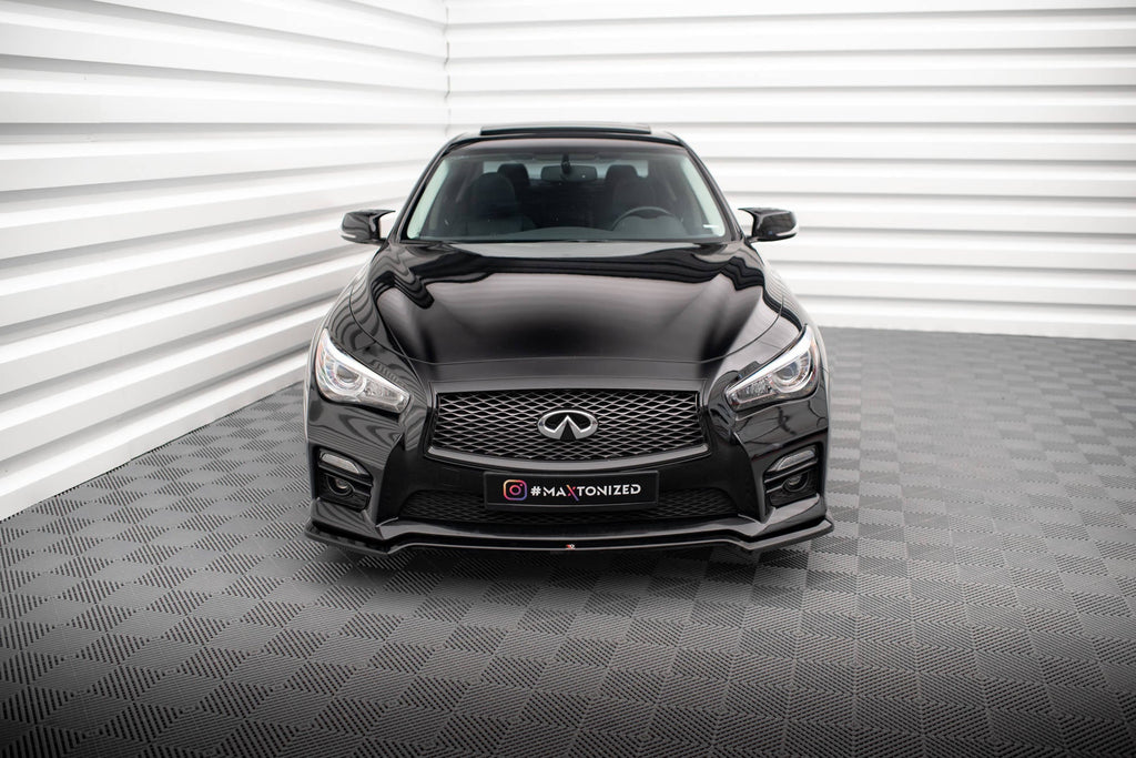Maxton Design Splitter delantero V.1 para Infiniti Q50 S Mk1 - imagen 2