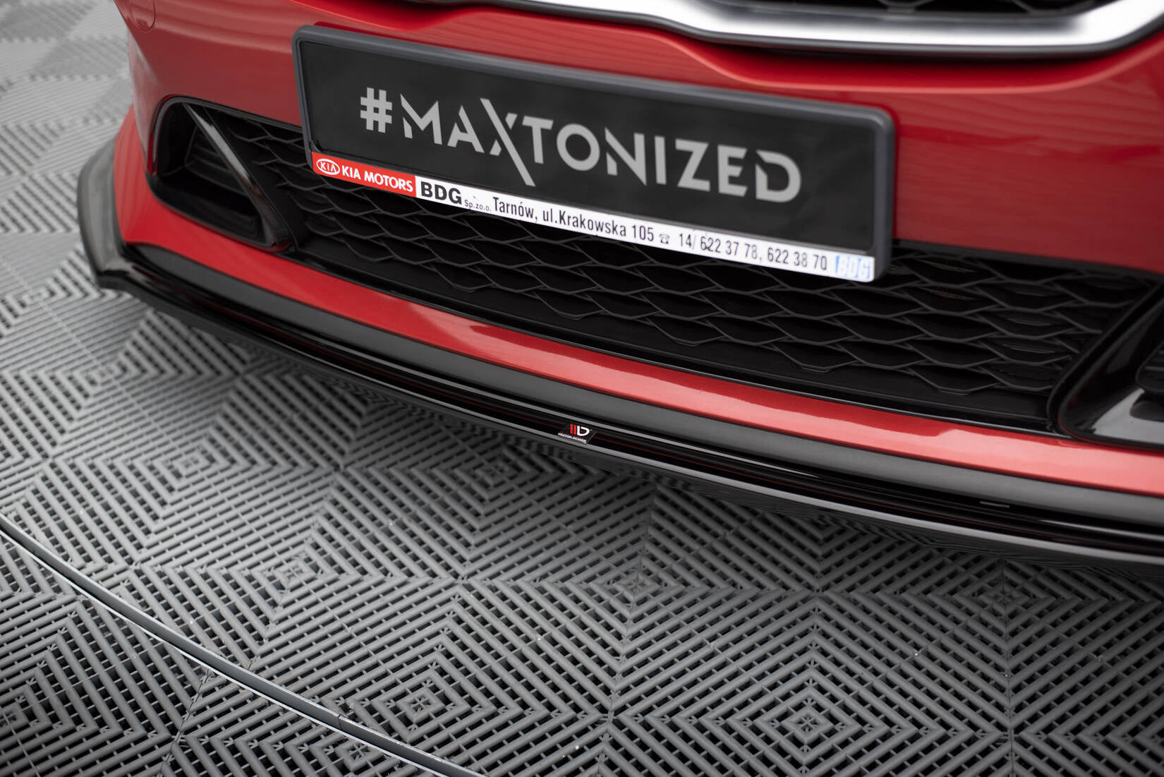 Maxton Design Splitter delantero V.1 para Kia Ceed GT / GT-Line Mk3 / Proceed Mk1 - imagen 3