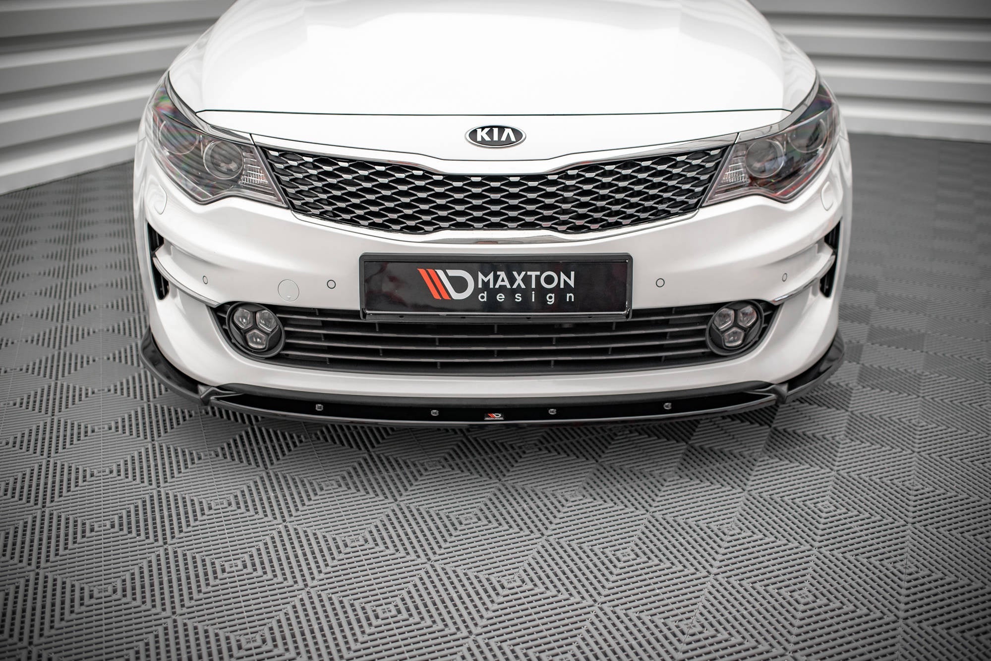 Maxton Design Splitter delantero V.1 para Kia Optima Mk4 - imagen 2