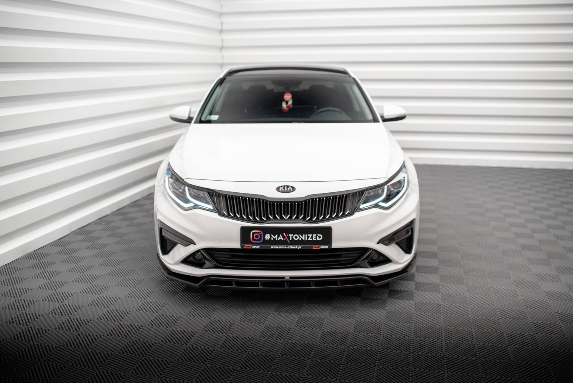 Maxton Design Splitter delantero V.1 para Kia Optima Mk4 Facelift - imagen 2