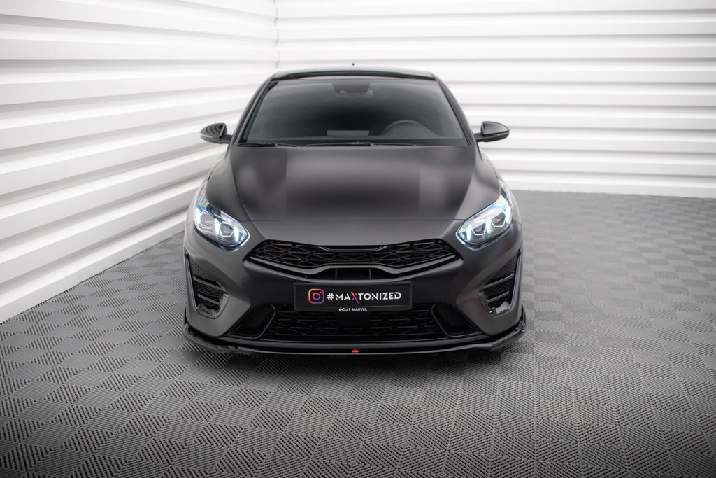 Maxton Design Splitter delantero V.1 para Kia Proceed GT Mk3 Facelift / Ceed GT / GT - Line Mk1 Facelift - imagen 2