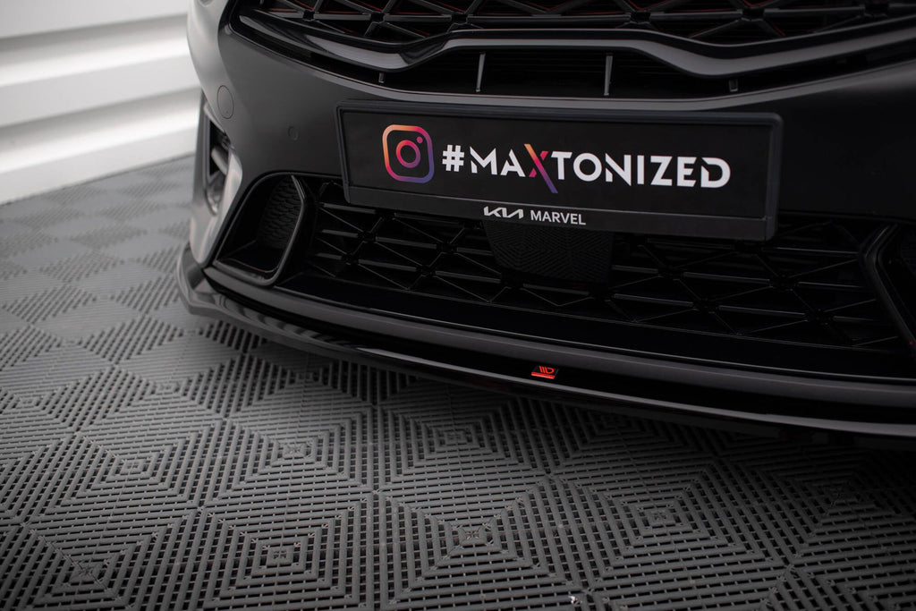 Maxton Design Splitter delantero V.1 para Kia Proceed GT Mk3 Facelift / Ceed GT / GT - Line Mk1 Facelift - imagen 3