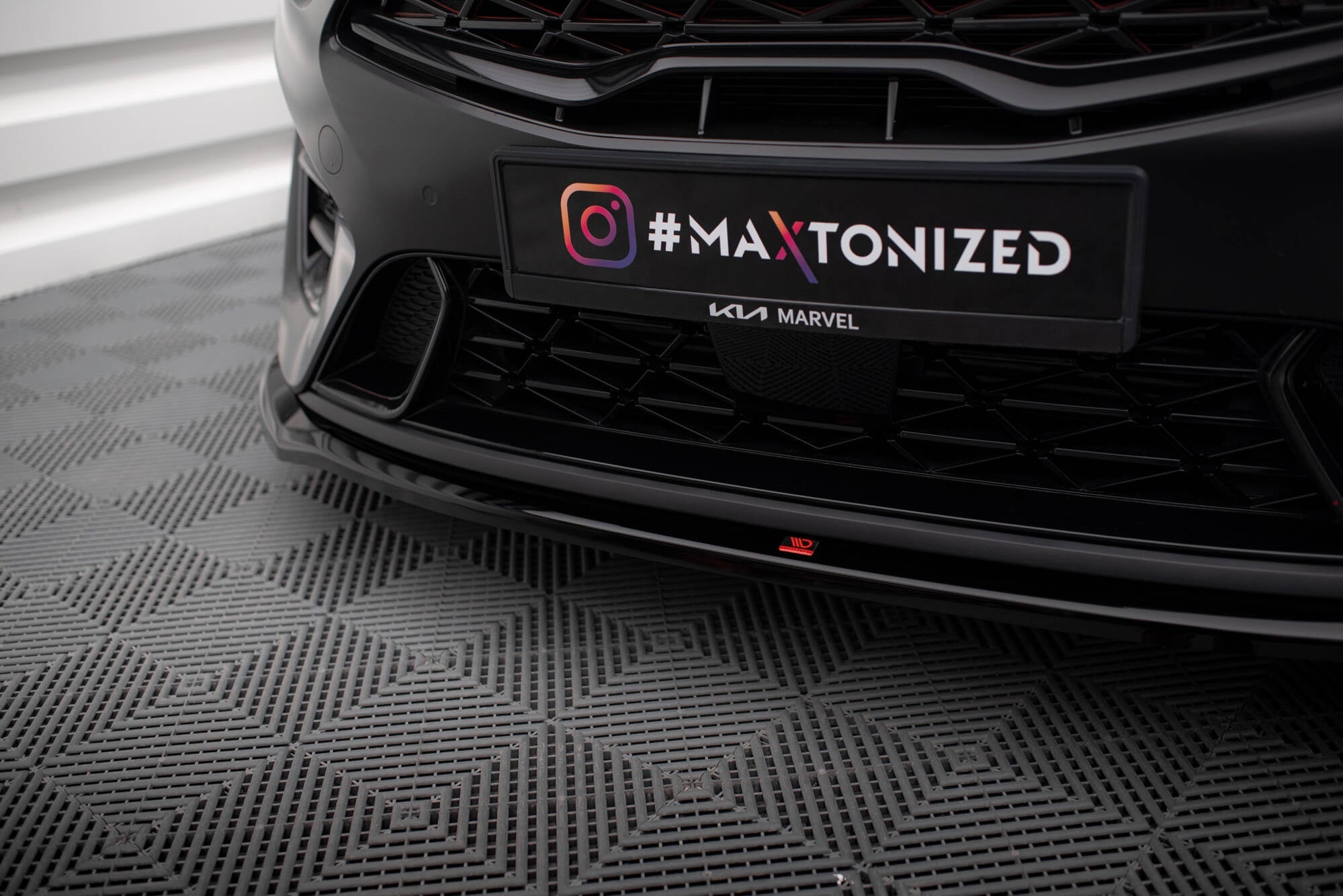 Maxton Design Splitter delantero V.1 para Kia Proceed GT Mk3 Facelift / Ceed GT / GT - Line Mk1 Facelift - imagen 3