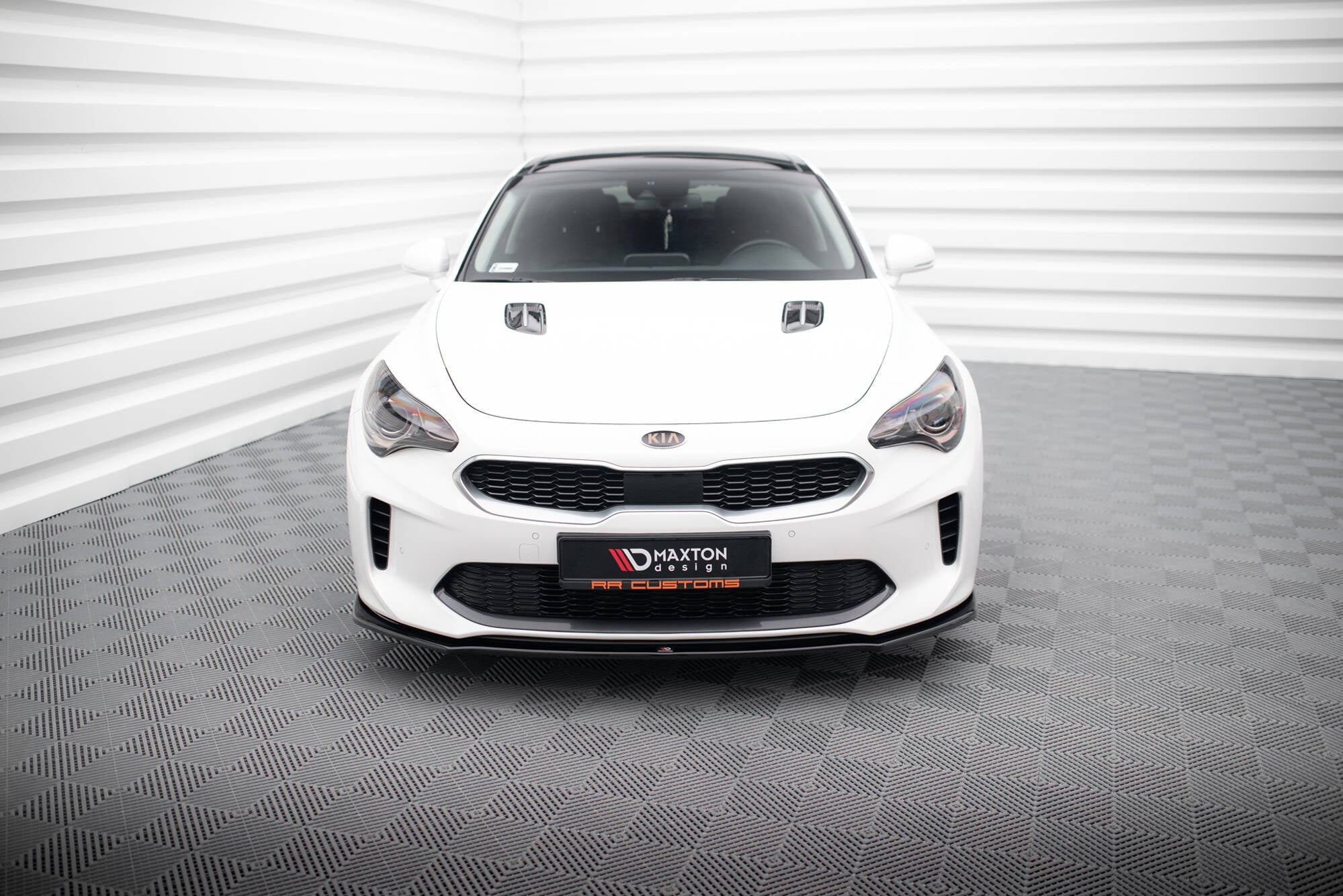 Maxton Design Splitter delantero V.1 para Kia Stinger GT / GT-Line / Standard Mk1 - imagen 2