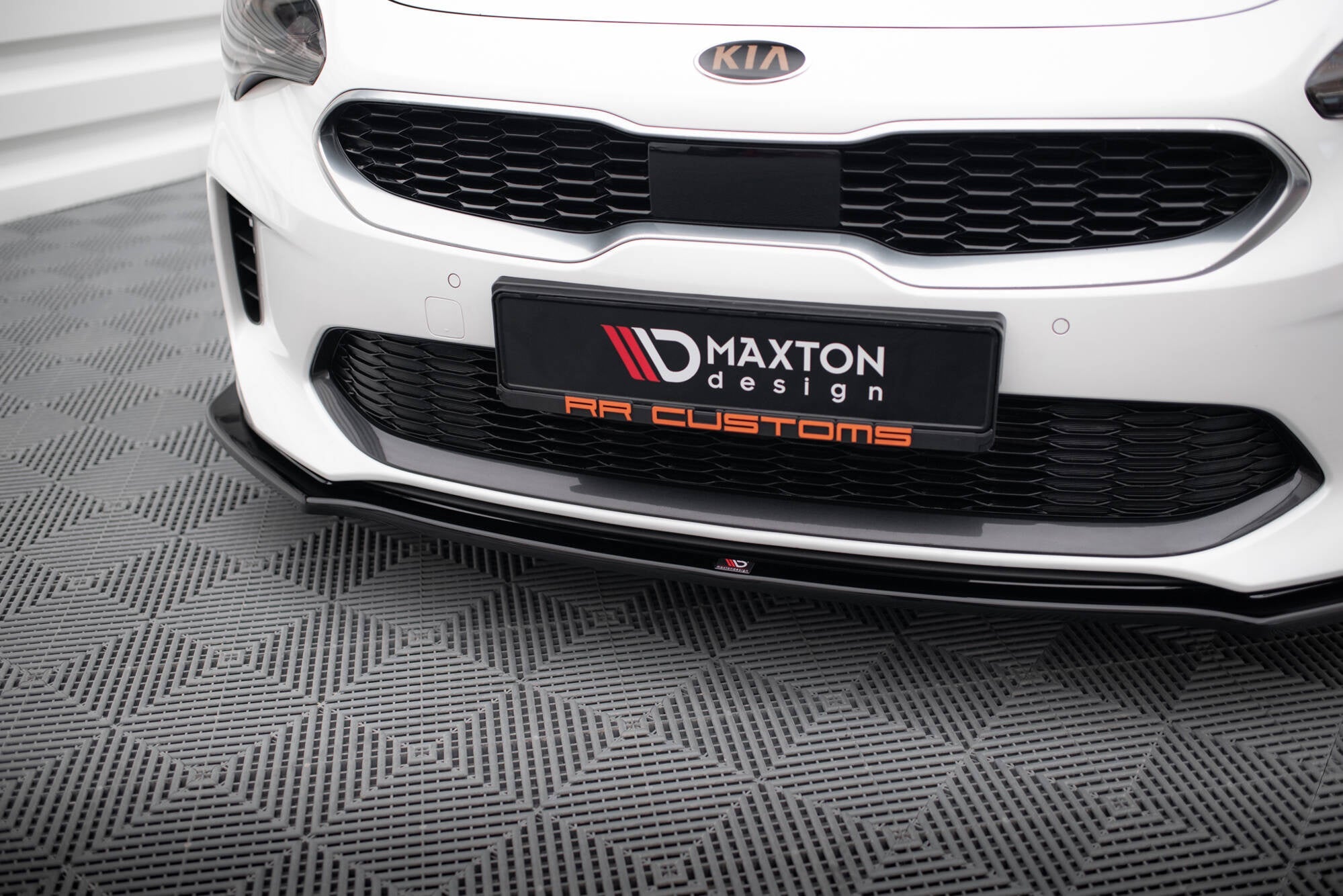 Maxton Design Splitter delantero V.1 para Kia Stinger GT / GT-Line / Standard Mk1 - imagen 3