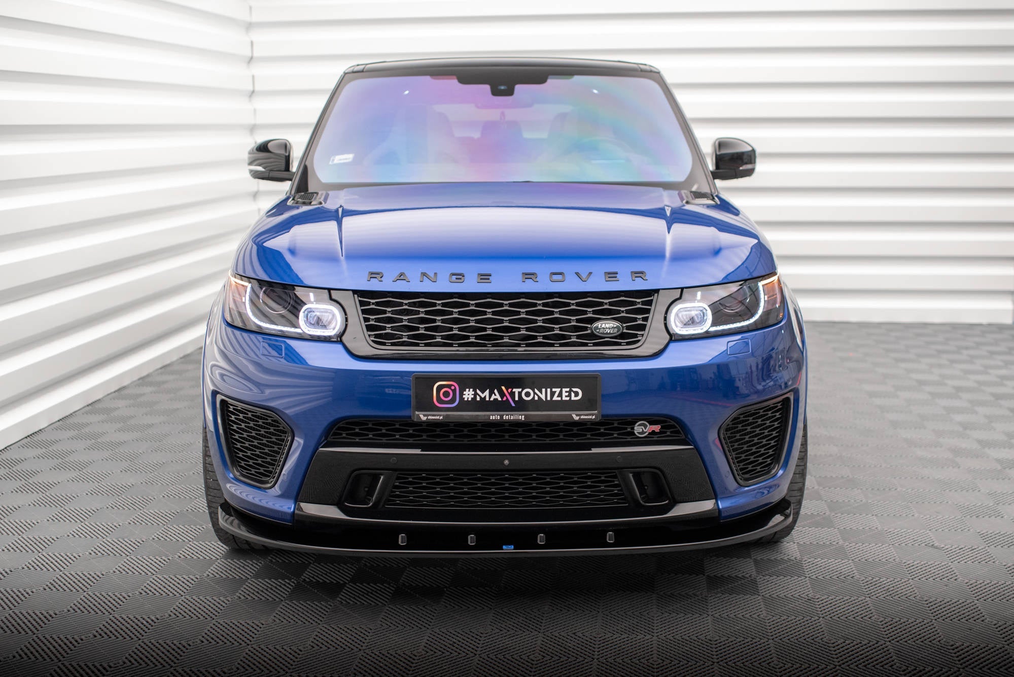 Maxton Design Splitter delantero V.1 para Land Rover Range Rover Sport SVR Mk2 - imagen 2