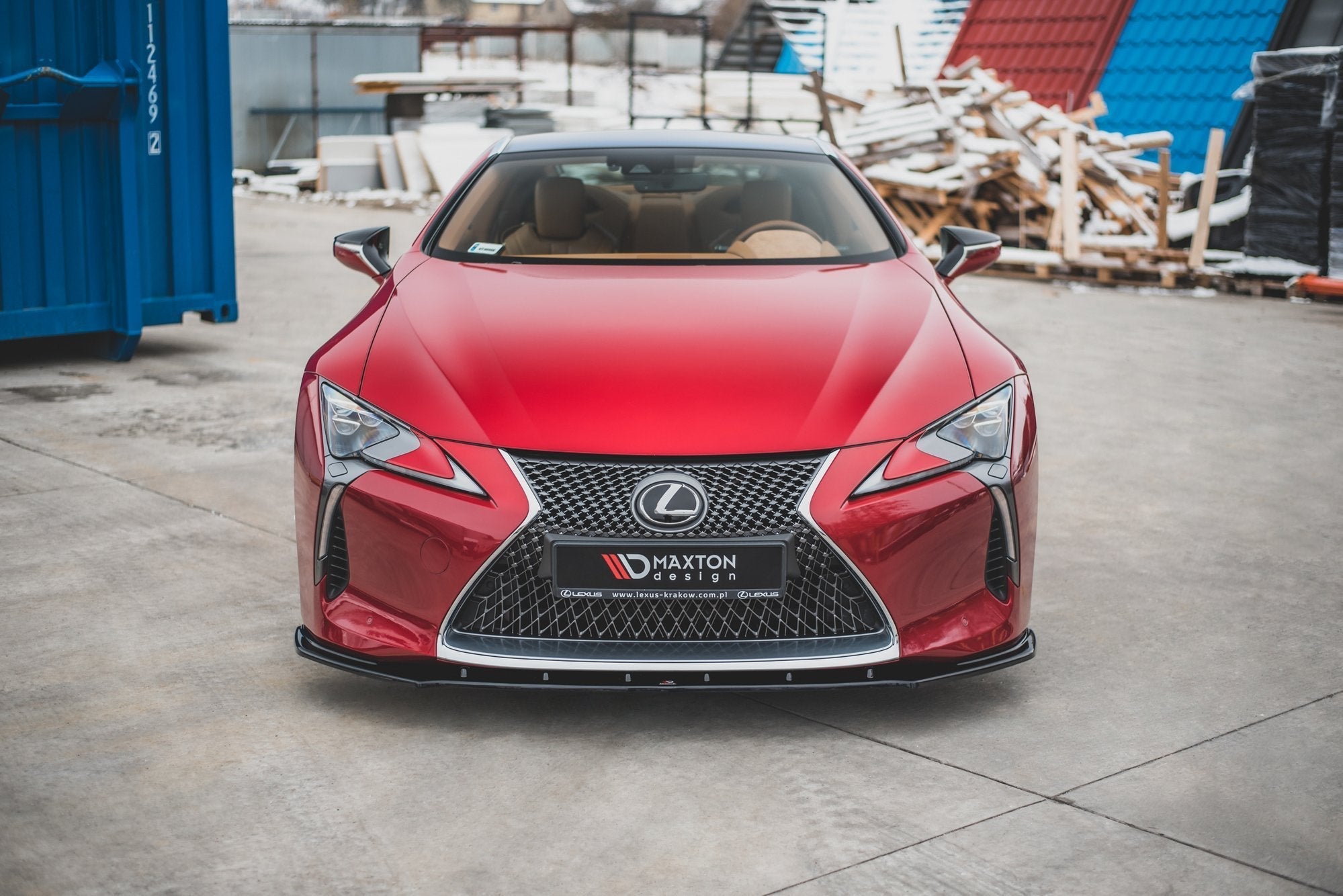 Maxton Design Splitter delantero V.1 para Lexus LC 500 - imagen 1