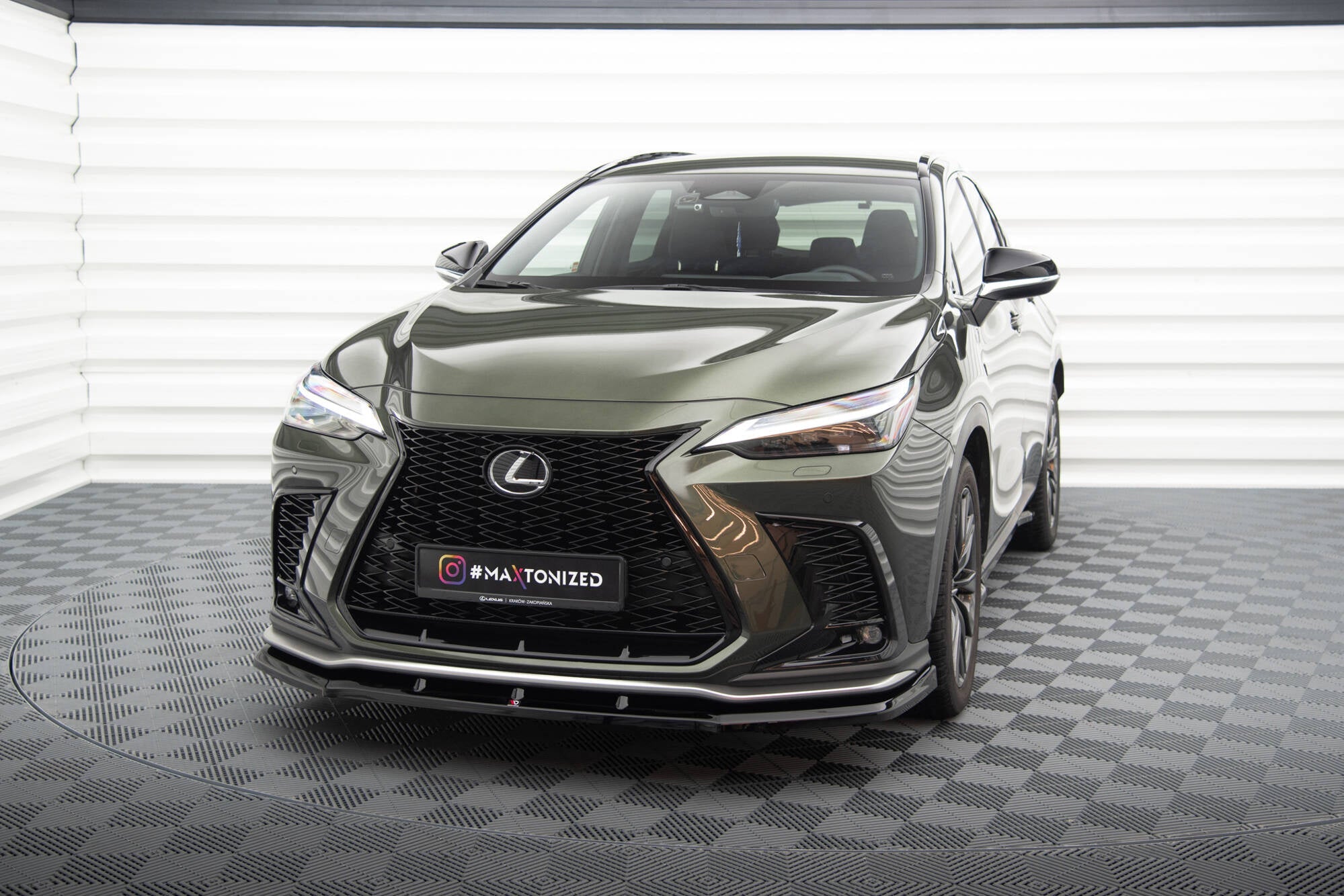 Maxton Design Splitter delantero V.1 para Lexus NX F-Sport Mk2 - imagen 2
