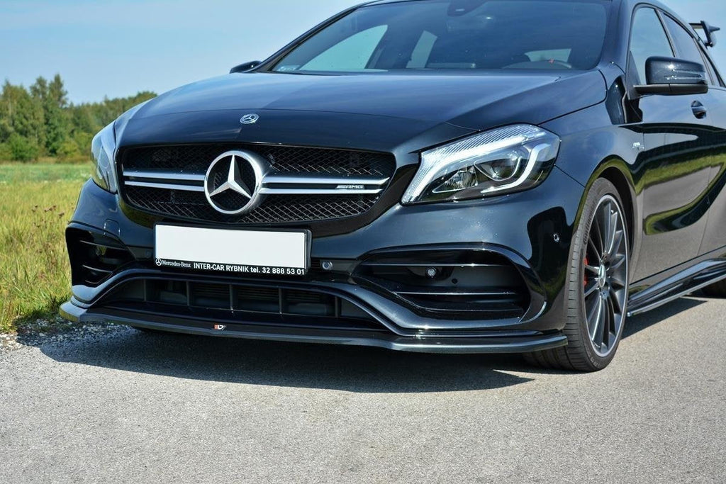 Maxton Design Splitter delantero V.1 para Mercedes A W176 AMG Facelift - imagen 1
