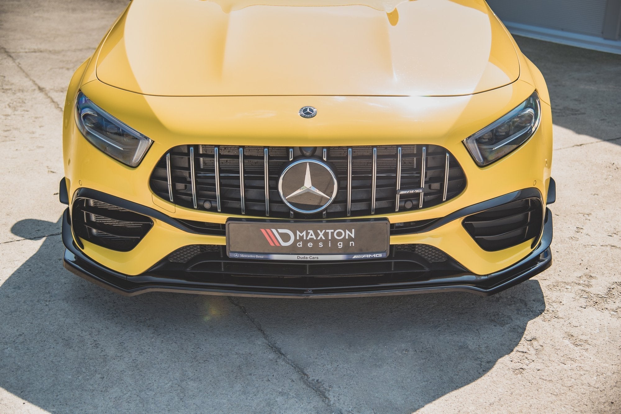 Maxton Design Splitter delantero V.1 para Mercedes-AMG A 45 S Aero Pack W177 - imagen 2