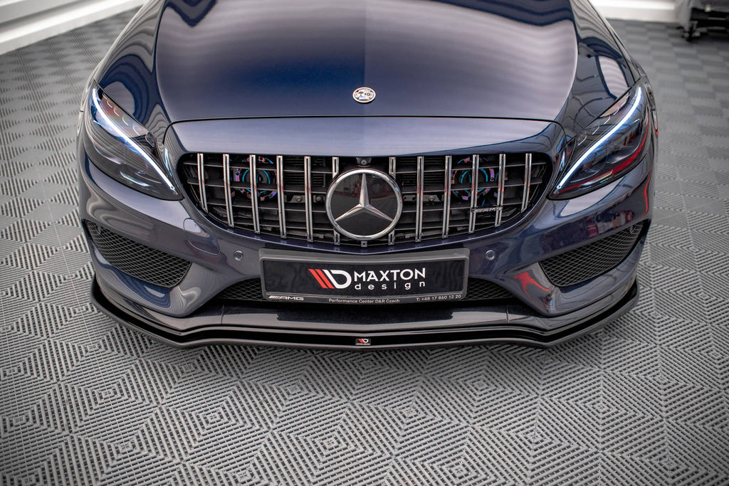 Maxton Design Splitter delantero V.1 para Mercedes-AMG C 43 / AMG-Line W205 - imagen 2
