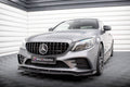 Maxton Design Splitter delantero V.1 para Mercedes-AMG C43 Coupe / Cabrio / Sedan / Estate C205 / A205 / W205 / S205 Facelift - imagen 1