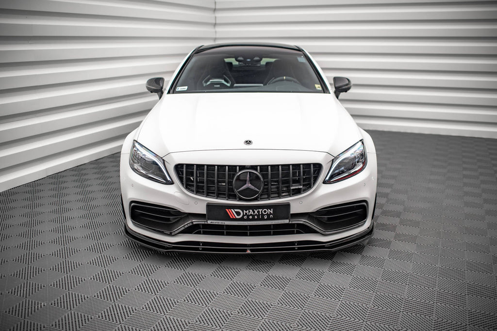 Maxton Design Splitter delantero V.1 para Mercedes-AMG C63 Coupe AMG Aero Pack C205 Facelift - imagen 2