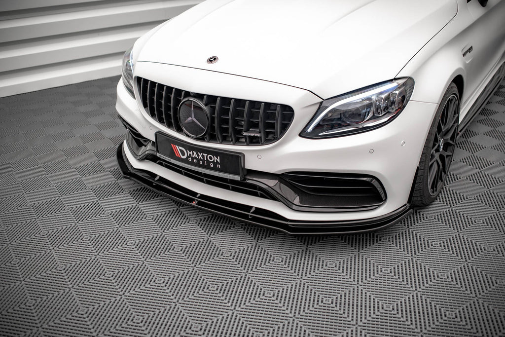 Maxton Design Splitter delantero V.1 para Mercedes-AMG C63 Coupe AMG Aero Pack C205 Facelift - imagen 1