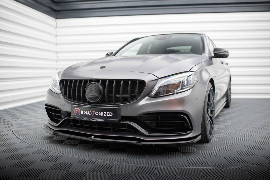 Maxton Design Splitter delantero V.1 para Mercedes-AMG C63 Sedan / Estate W205 Facelift - imagen 1