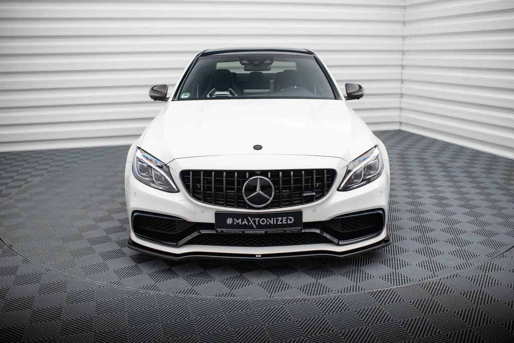 Maxton Design Splitter delantero V.1 para Mercedes-AMG C63 Sedan / Estate W205 / S205 - imagen 2
