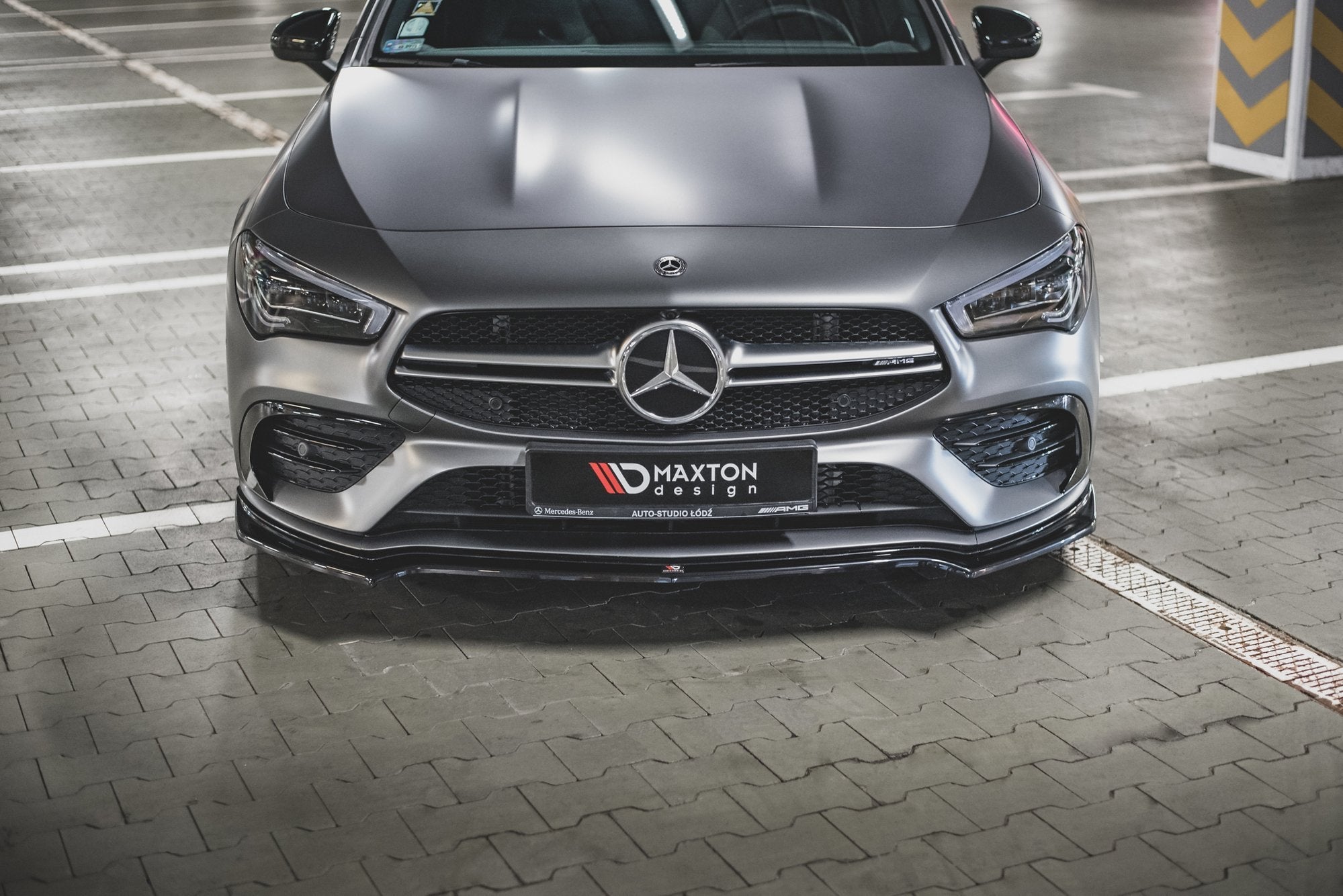 Maxton Design Splitter delantero V.1 para Mercedes-AMG CLA 35 Aero C118 - imagen 2