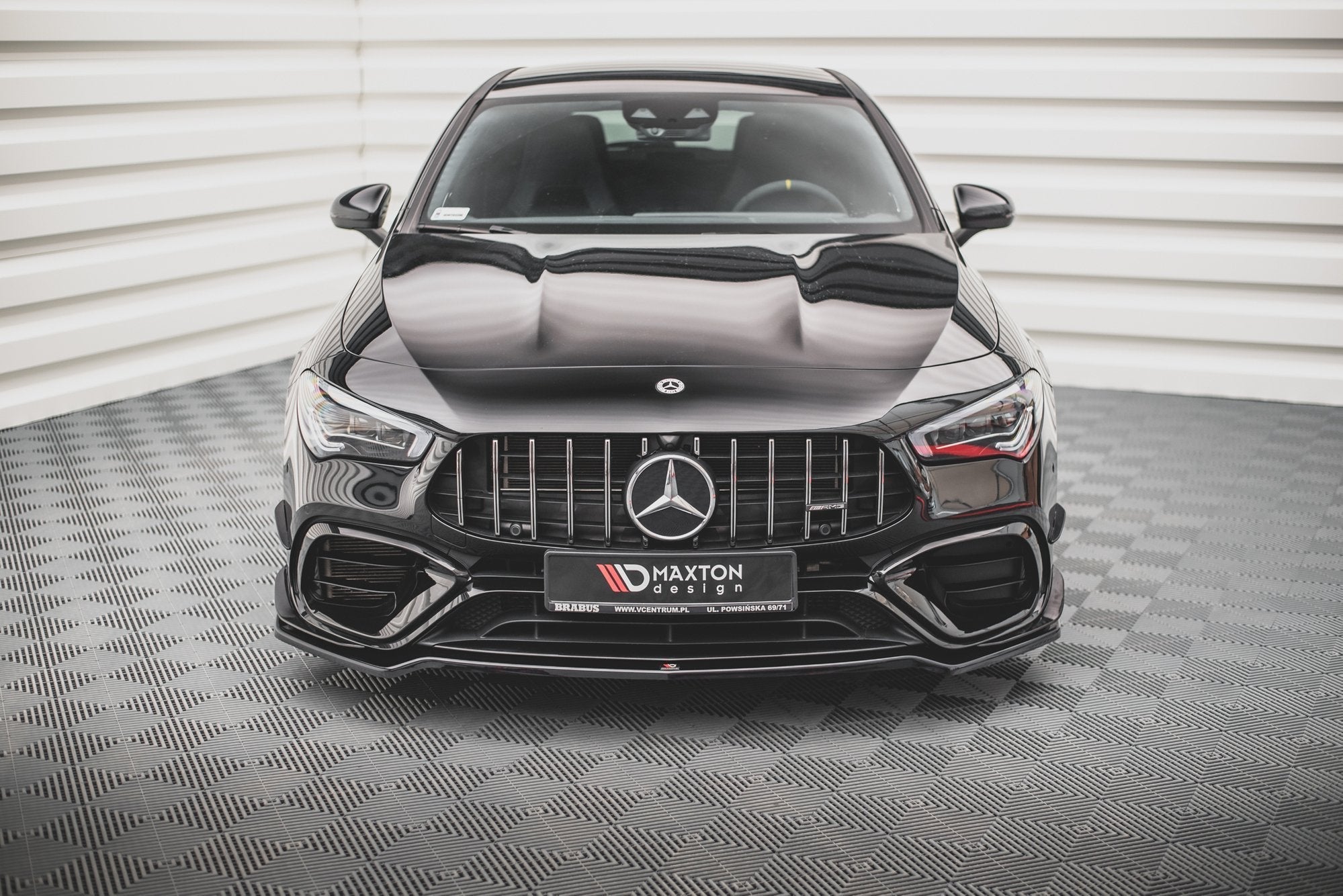 Maxton Design Splitter delantero V.1 para Mercedes-AMG CLA 45 Aero C118 - imagen 2