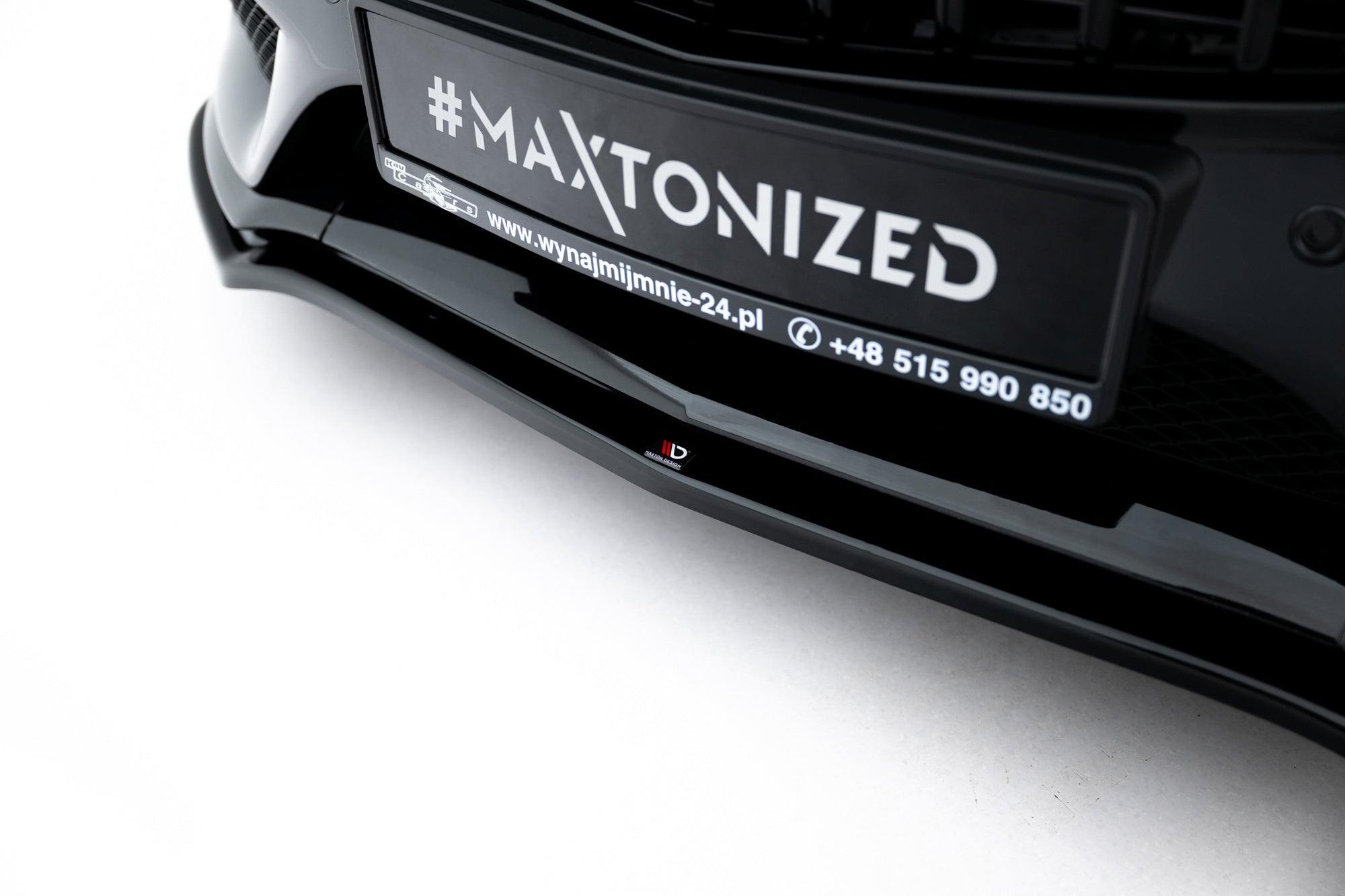Maxton Design Splitter delantero V.1 para Mercedes- Benz C Coupe AMG-Line C205 - imagen 3