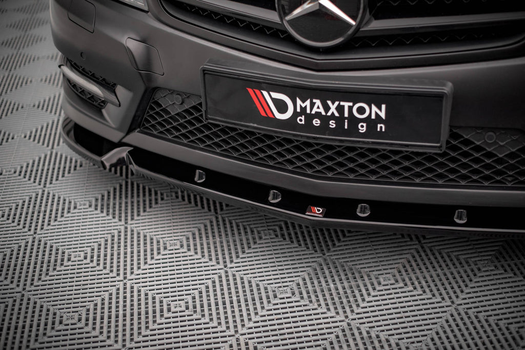 Maxton Design Splitter delantero V.1 para Mercedes-Benz C Coupe / Sedan / Estate AMG-Line C204 / W204 Facelift / S204 Facelift - imagen 3