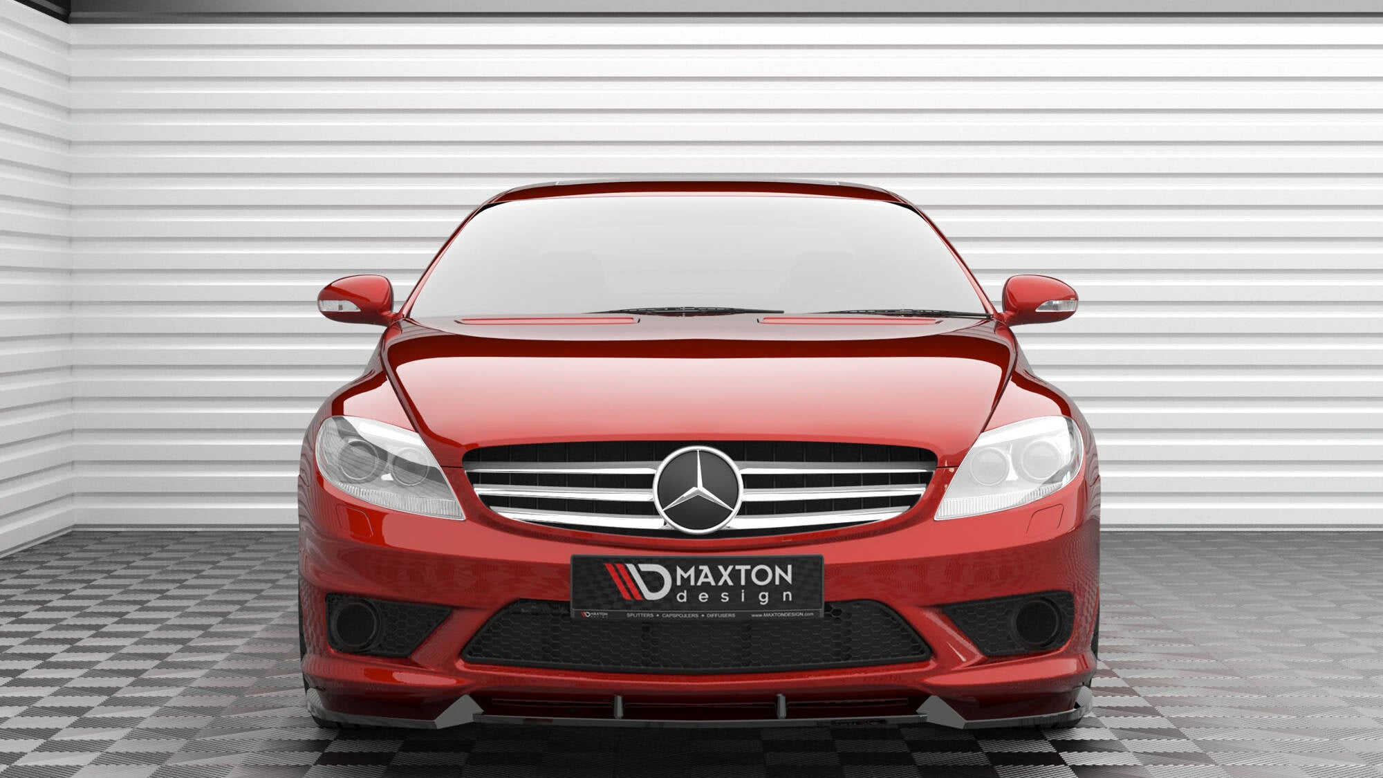 Maxton Design Splitter delantero V.1 para Mercedes-Benz CL 63 AMG C216 - imagen 2