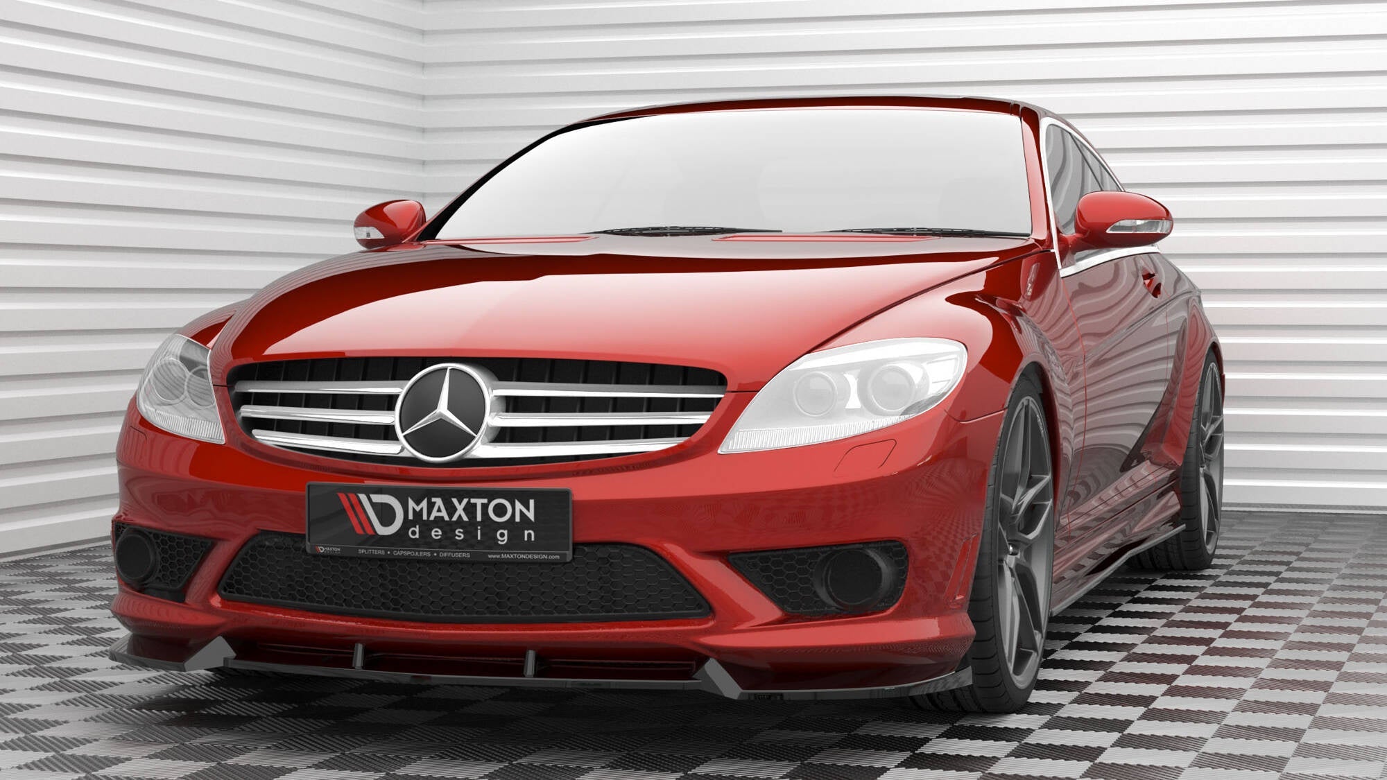 Maxton Design Splitter delantero V.1 para Mercedes-Benz CL 63 AMG C216 - imagen 1