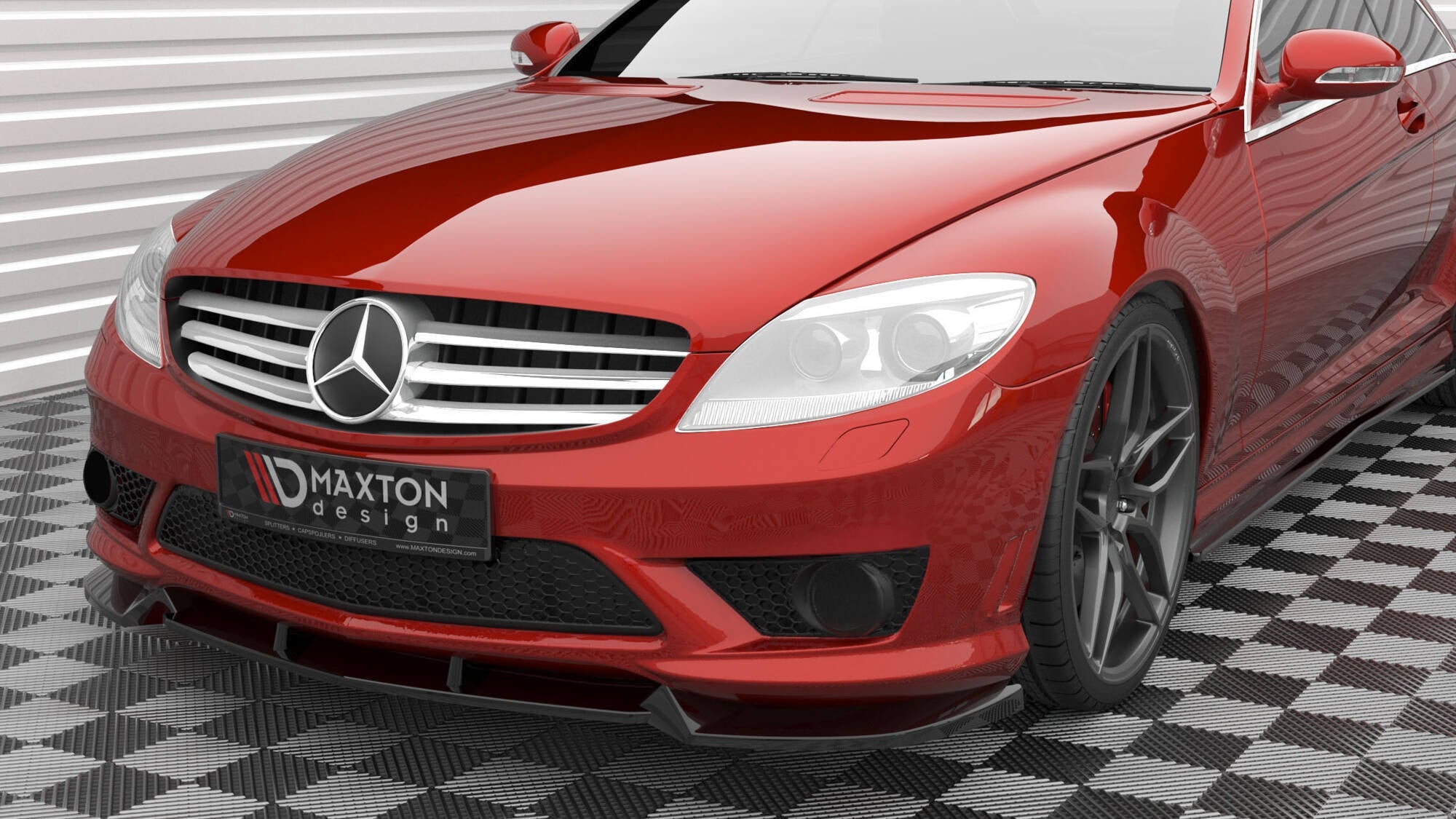 Maxton Design Splitter delantero V.1 para Mercedes-Benz CL 63 AMG C216 - imagen 4