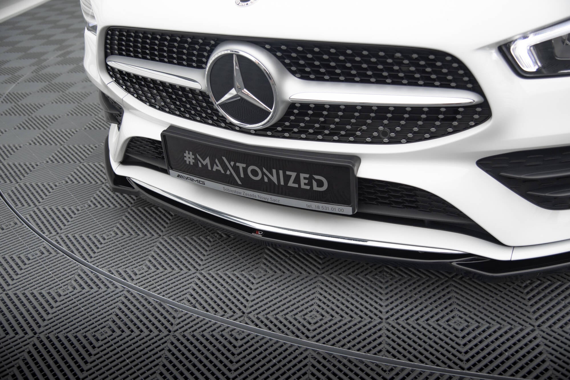 Maxton Design Splitter delantero V.1 para Mercedes-Benz CLA A35 AMG / AMG-Line C118 - imagen 3