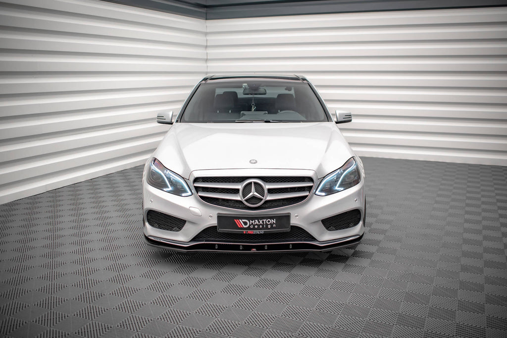 Maxton Design Splitter delantero V.1 para Mercedes-Benz E AMG-Line Sedan W212 Facelift - imagen 2