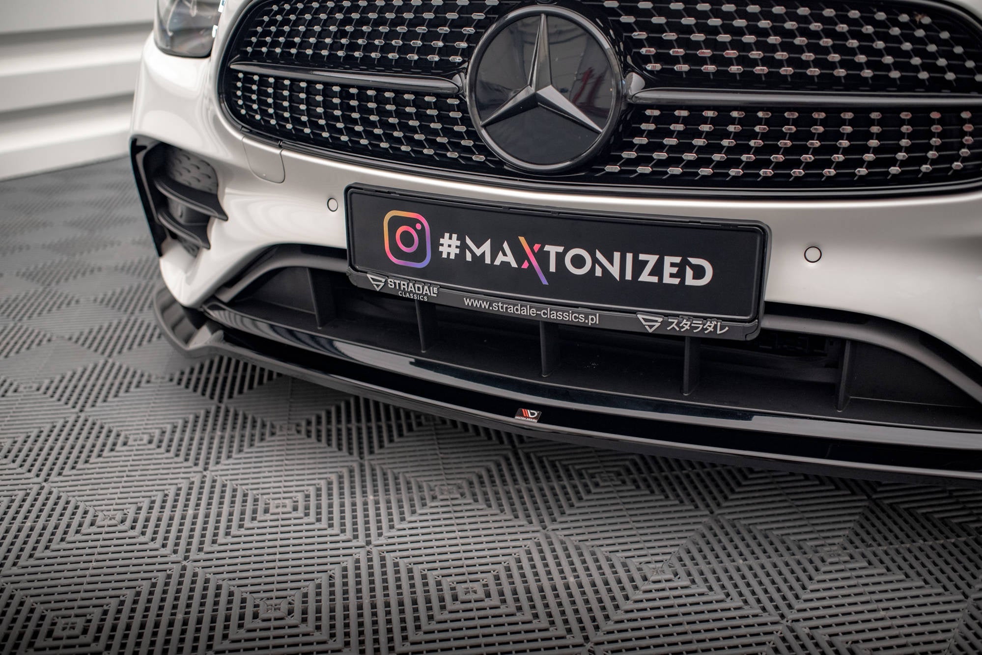 Maxton Design Splitter delantero V.1 para Mercedes-Benz E AMG-Line W213 Facelift - imagen 3