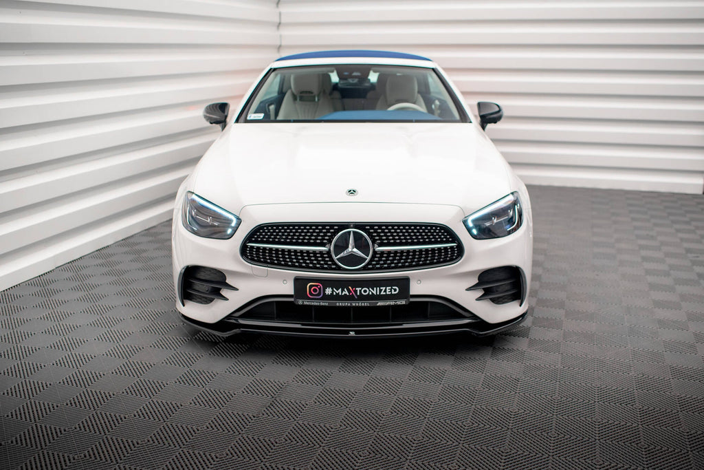 Maxton Design Splitter delantero V.1 para Mercedes-Benz E-Class W213 Coupe Facelift (C238 Facelift) / Cabriolet (A238 Facelift) AMG-Line / 53 AMG - imagen 2