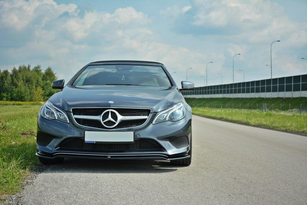 Maxton Design Splitter delantero V.1 para Mercedes - Benz E Coupe / Cabrio C207 Facelift / A207 Facelit - imagen 1
