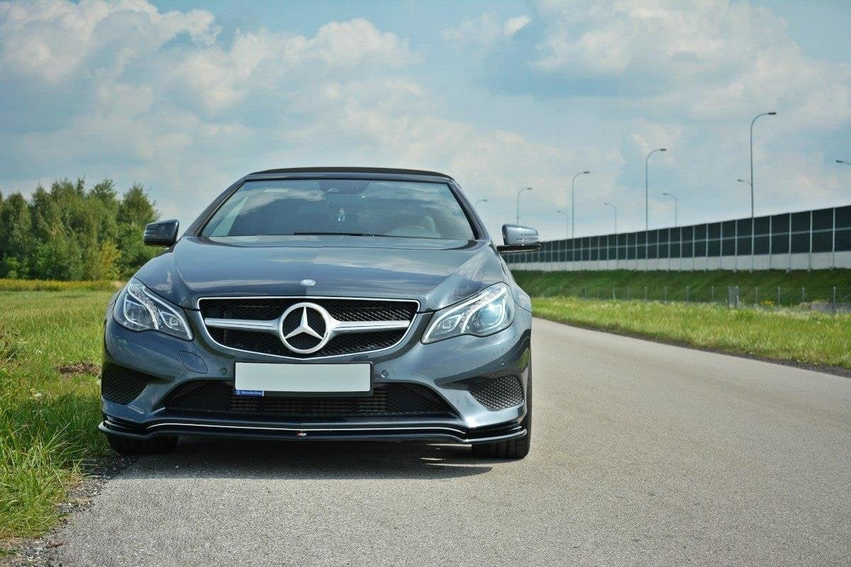 Maxton Design Splitter delantero V.1 para Mercedes - Benz E Coupe / Cabrio C207 Facelift / A207 Facelit - imagen 1