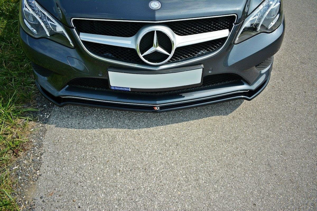 Maxton Design Splitter delantero V.1 para Mercedes - Benz E Coupe / Cabrio C207 Facelift / A207 Facelit - imagen 2