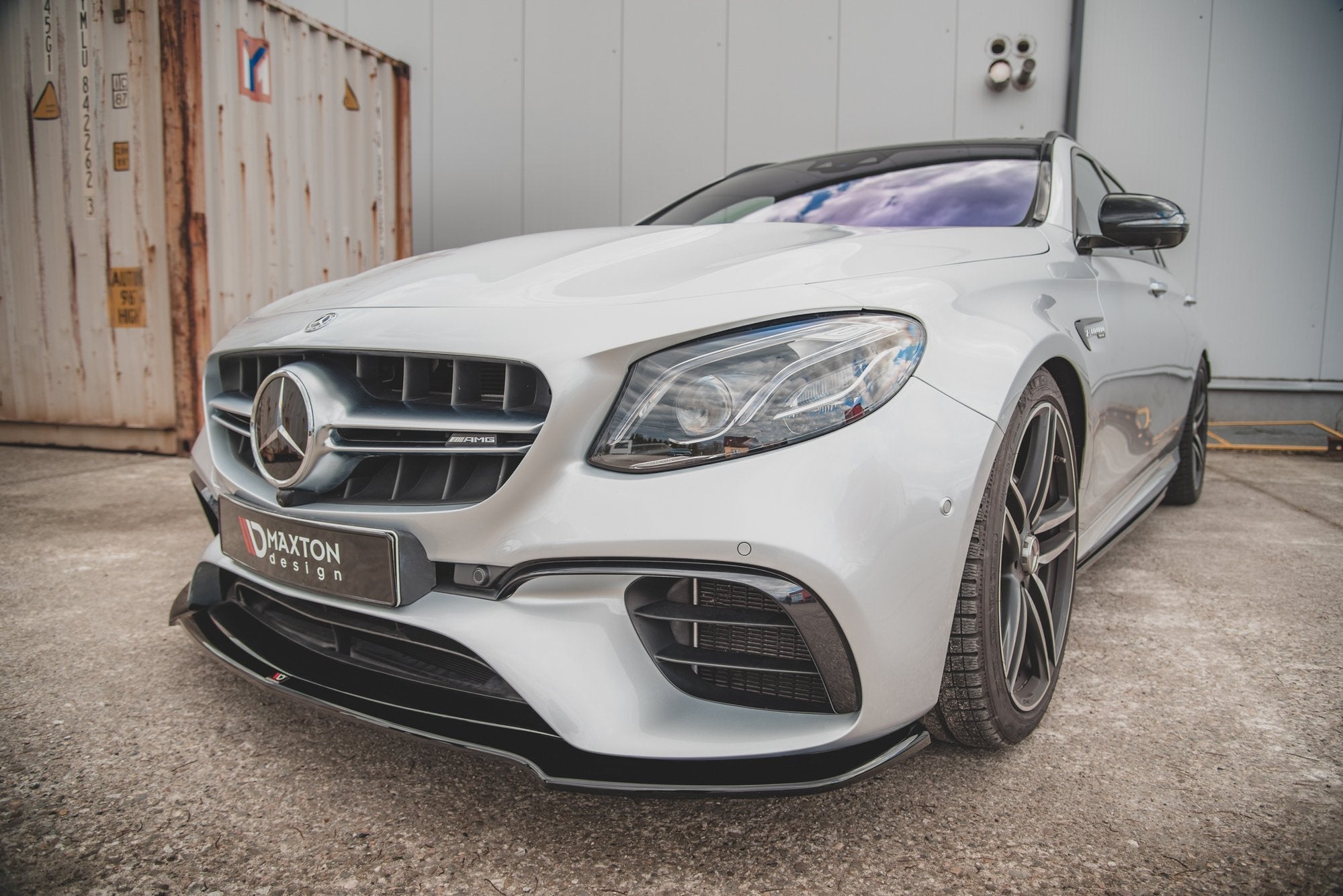 Maxton Design Splitter delantero V.1 para Mercedes-Benz E63 AMG Estate/Sedan S213/W213 - imagen 5