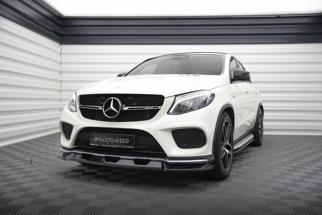 Maxton Design Splitter delantero V.1 para Mercedes-Benz GLE Coupe 43 AMG / AMG-Line C292 - imagen 1