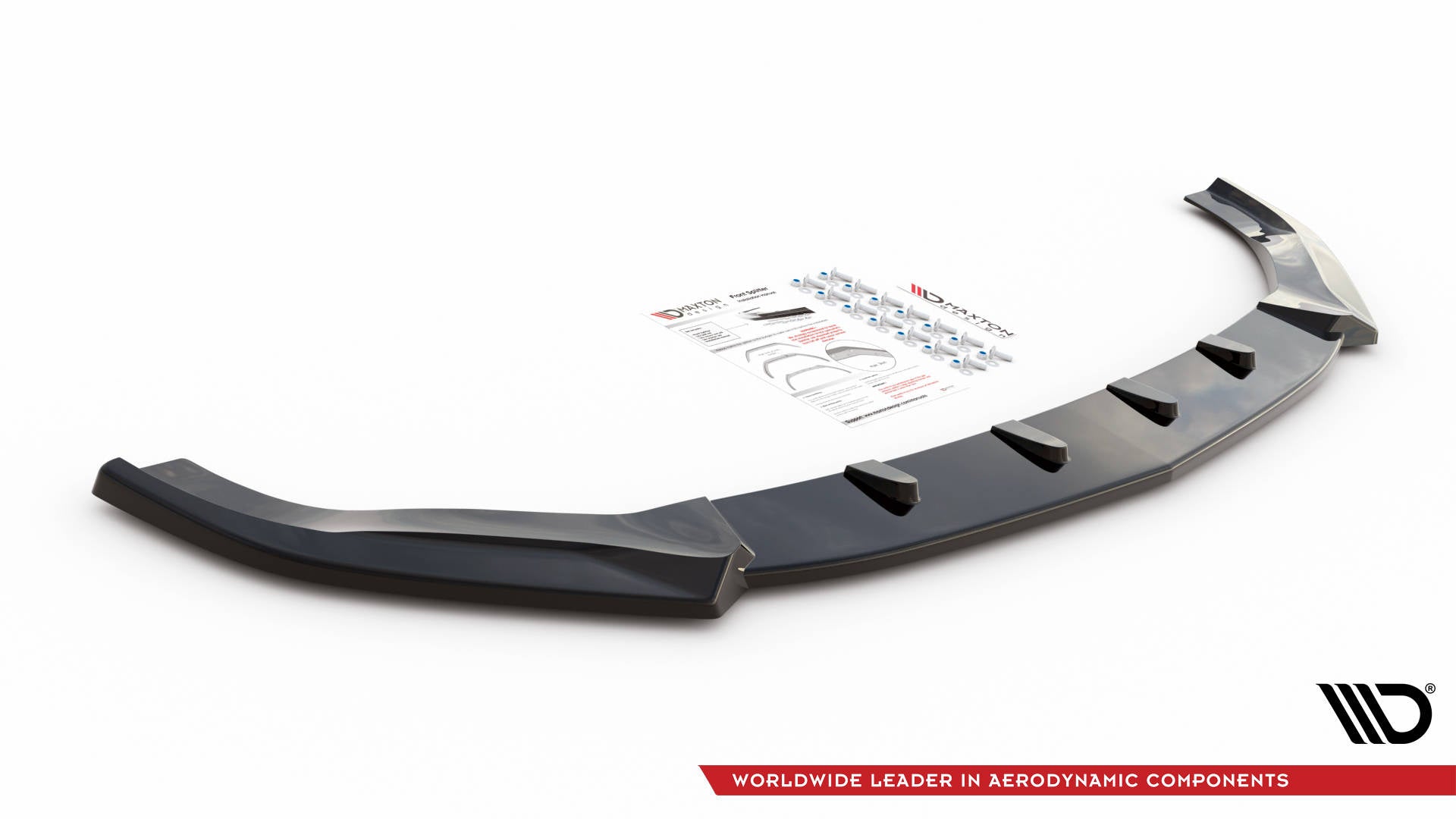 Maxton Design Splitter delantero V.1 para Mercedes-Benz GLE Coupe / SUV 63 AMG C292 / W166 - imagen 4